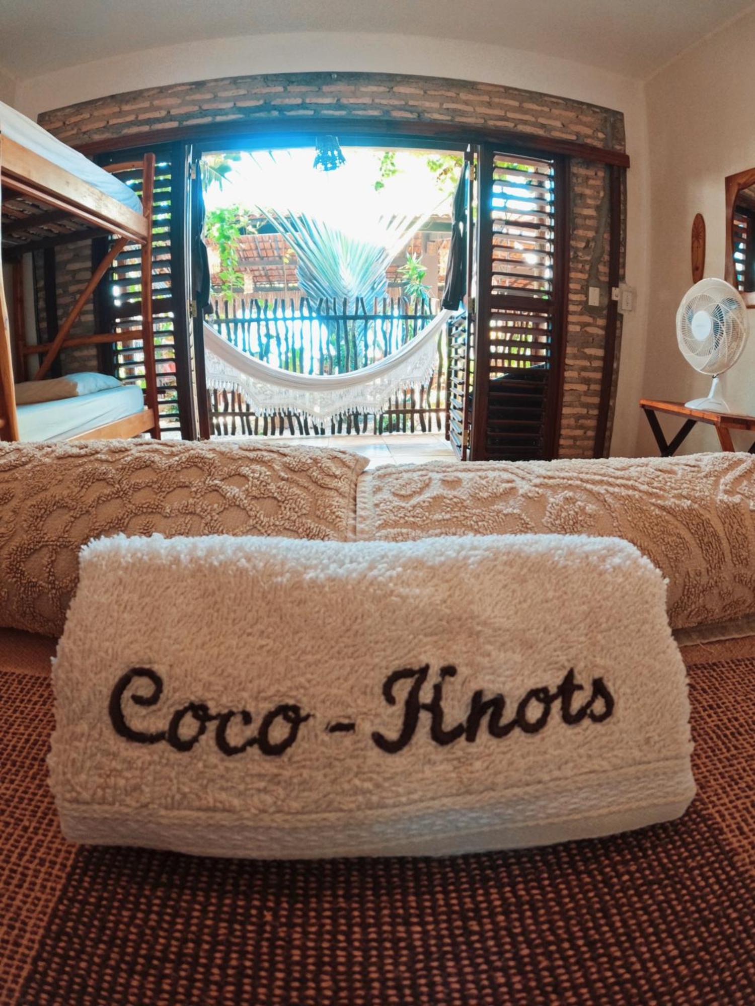 Bed and Breakfast Coco-Knots Kite - Ilha Do Guajiru Ітарема Екстер'єр фото