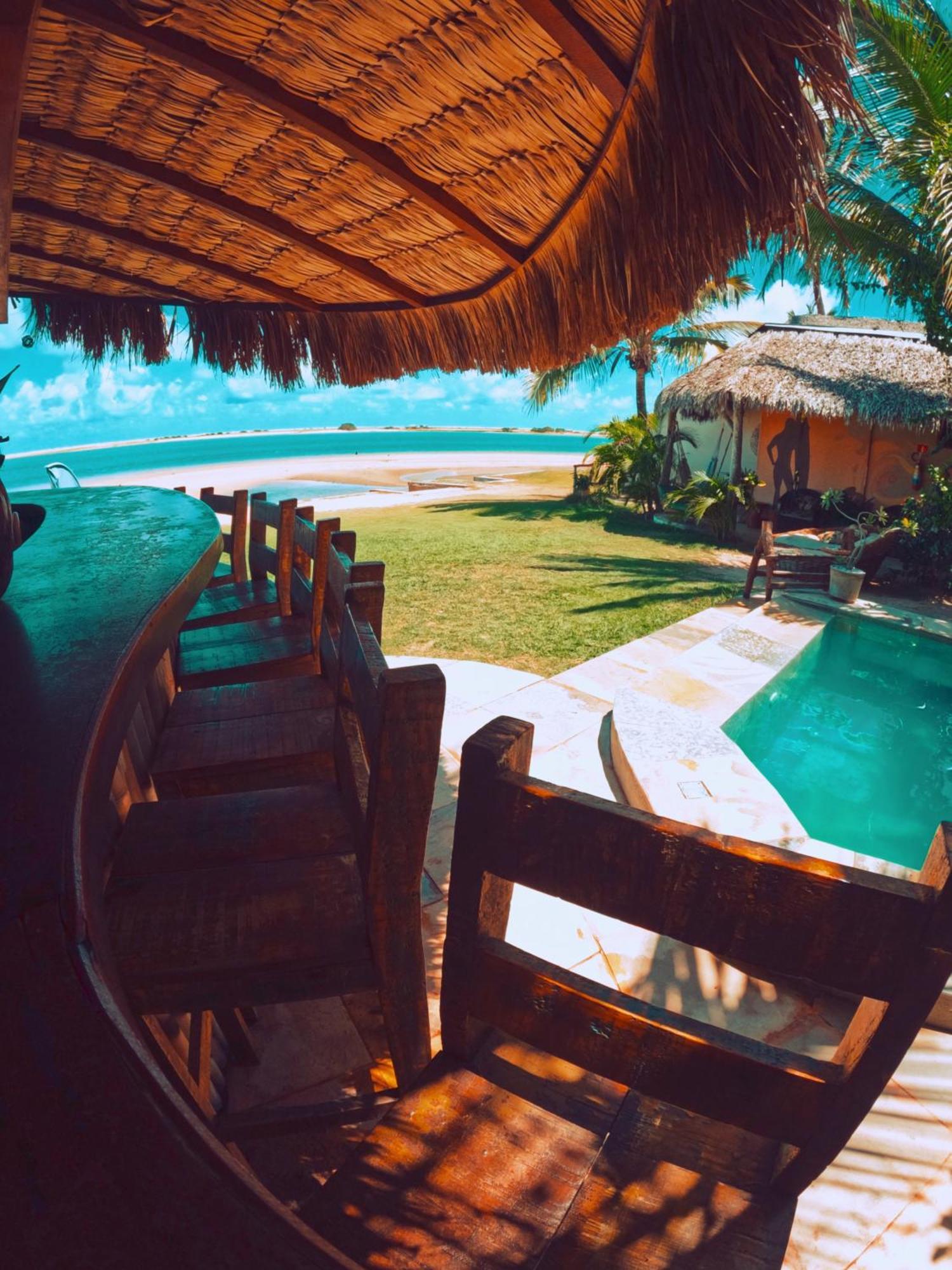 Bed and Breakfast Coco-Knots Kite - Ilha Do Guajiru Ітарема Екстер'єр фото