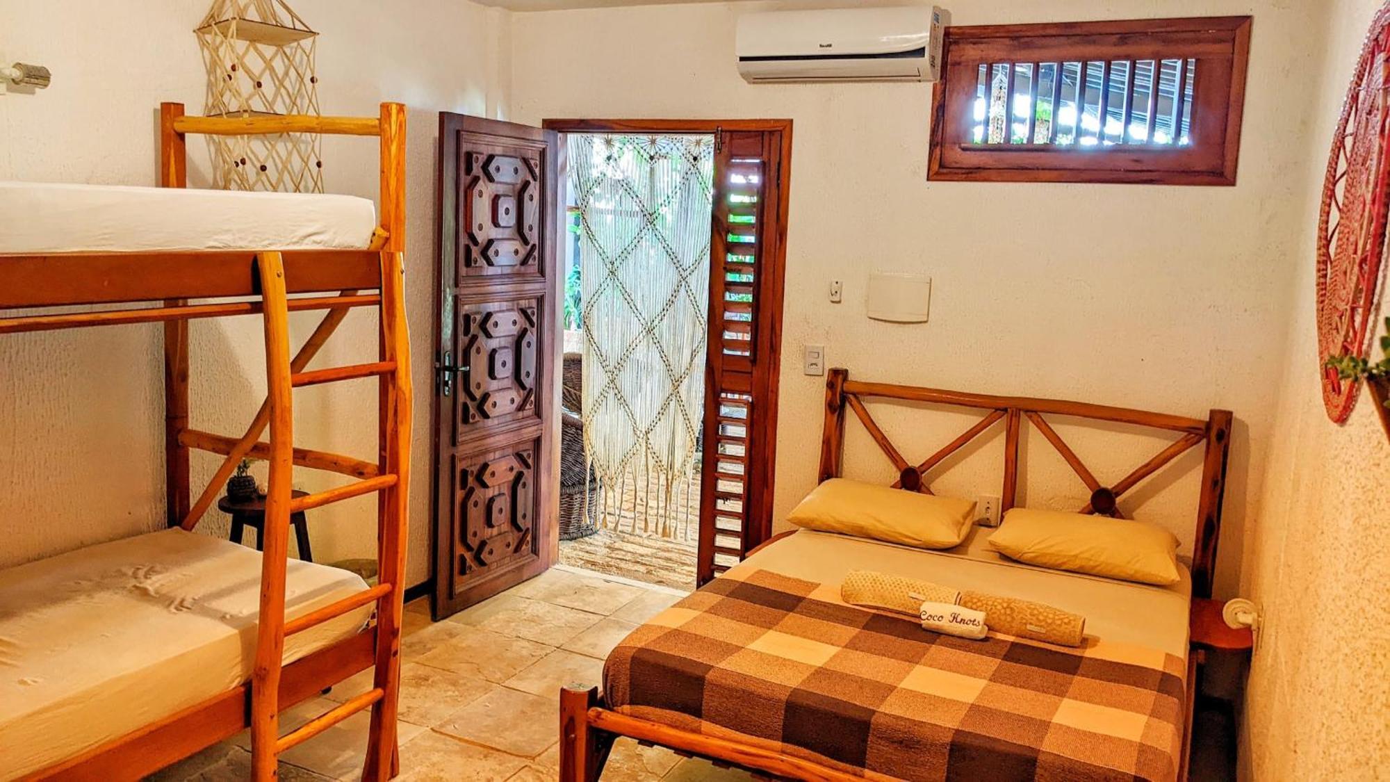 Bed and Breakfast Coco-Knots Kite - Ilha Do Guajiru Ітарема Номер фото