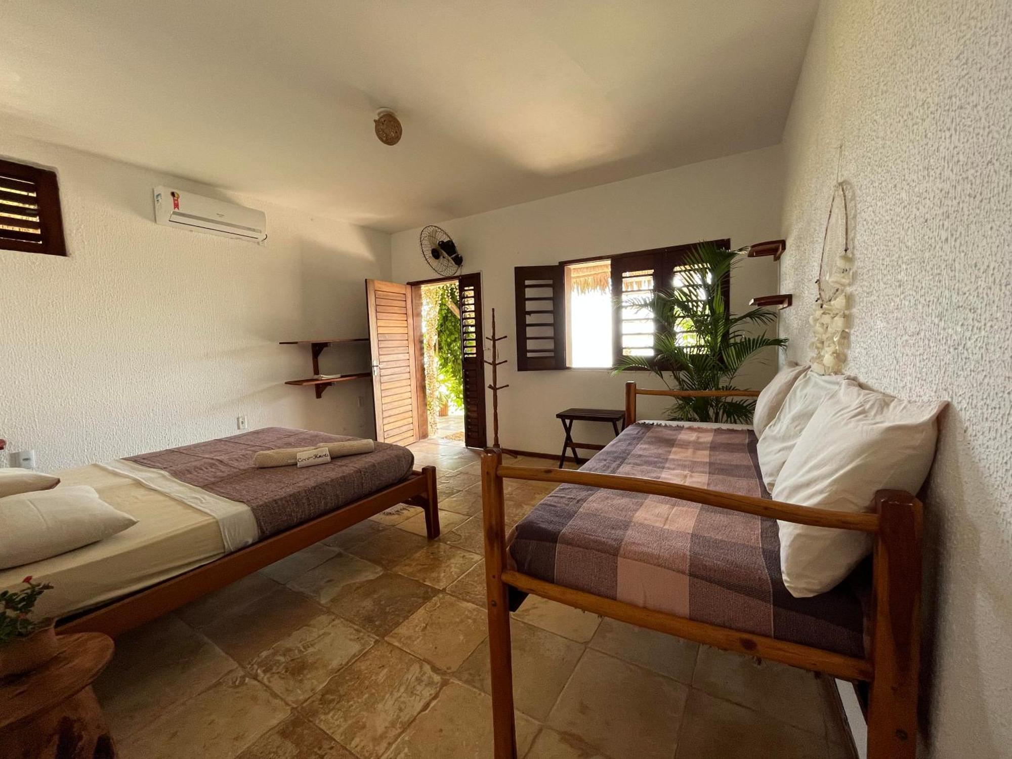 Bed and Breakfast Coco-Knots Kite - Ilha Do Guajiru Ітарема Номер фото
